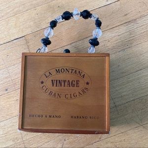 Vintage cigar case purse